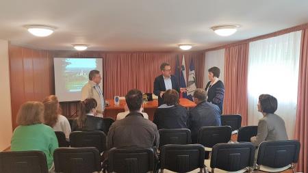 Župan Stanko Ivanušič sprejel profesorje osmih držav 1